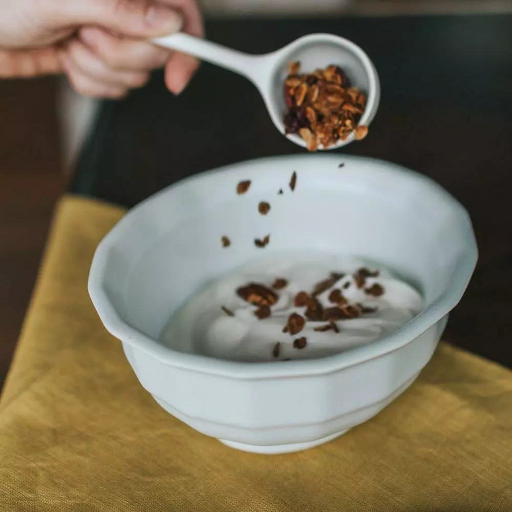 The Bright Angle Kitchen + Dining Porcelain Soup Bowl - Rosemary Green 3 The Bright Angle Kitchen + Dining Porcelain Soup Bowl - Rosemary Green