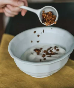 The Bright Angle Kitchen + Dining Porcelain Soup Bowl - Silk White