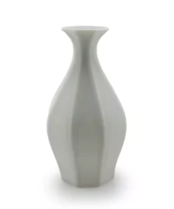 The Bright Angle Table Vase - Smoke Gray