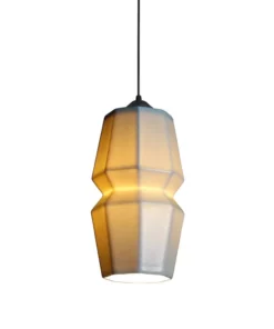 The Bright Angle Tessellation 2 Porcelain Pendant Light