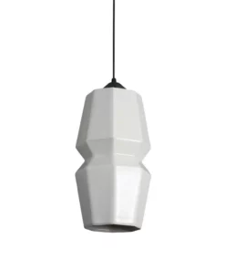 The Bright Angle Tessellation 2 Porcelain Pendant Light