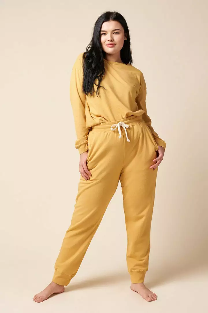 The Standard Stitch Classic Jogger - Golden Clothing 1 The Standard Stitch Classic Jogger - Golden Clothing