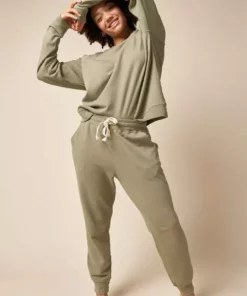 The Standard Stitch Made In USA Classic Jogger - Sage 5 The Standard Stitch Made In USA Classic Jogger - Sage