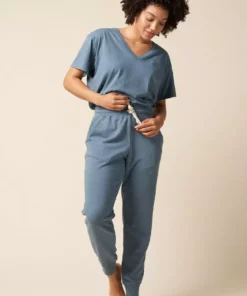 The Standard Stitch Made In USA Classic Jogger - Stone Blue