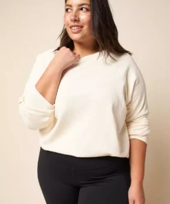 The Standard Stitch College Sweatshirt - Bone