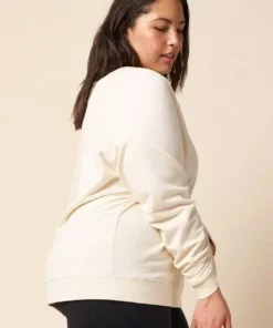 The Standard Stitch College Sweatshirt - Bone