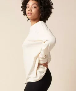 The Standard Stitch Long Sleeve Tee - Bone