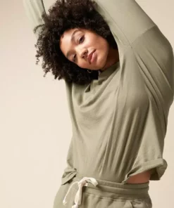 The Standard Stitch Long Sleeve Tee - Sage