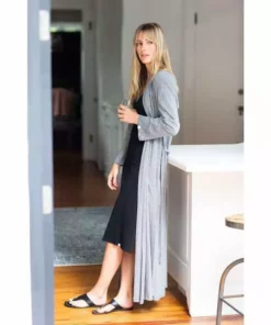 Leena & Lu Home Goods Pima Cardigan Robe