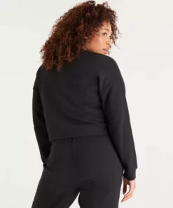 The Standard Stitch French Terry Crop Sweatshirt