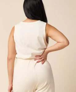 The Standard Stitch Vintage Tank - Bone Made In USA