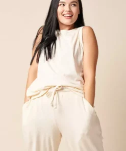 The Standard Stitch Vintage Tank - Bone Made In USA