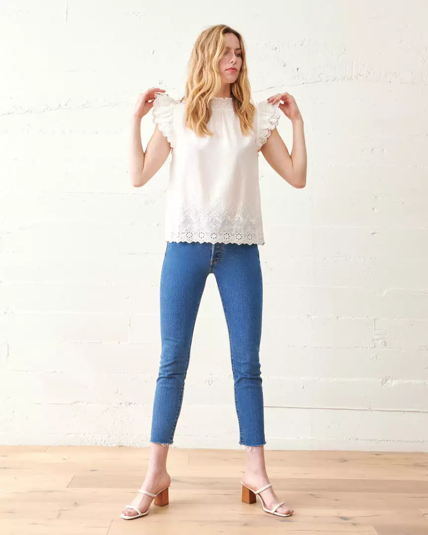 WVN Theodora Eyelet Blouse 2 WVN Theodora Eyelet Blouse