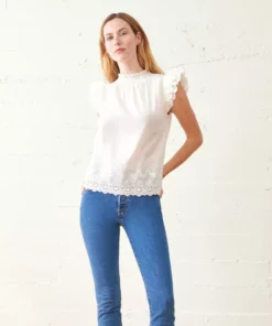 WVN Theodora Eyelet Blouse