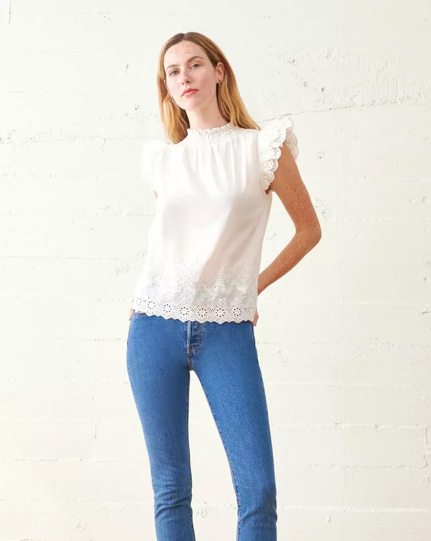 WVN Theodora Eyelet Blouse 1 WVN Theodora Eyelet Blouse