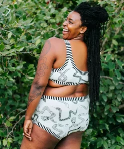 Thunderpants USA Sketchy Snakes Bralette Underwear + Bras