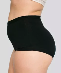 Thunderpants USA Plain Black Sky Rise Underwear