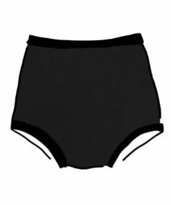 Thunderpants USA Plain Black Sky Rise Underwear