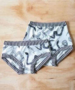 Thunderpants USA Sketchy Snakes Sky Rise Underwear