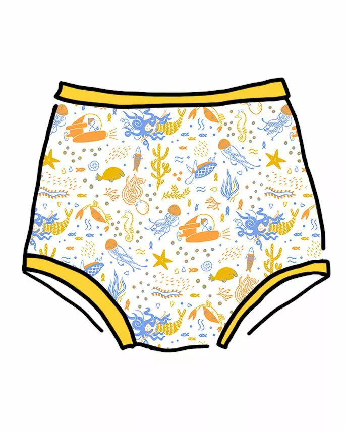 Thunderpants USA Under The Sea Sky Rise Underwear 3 Thunderpants USA Under The Sea Sky Rise Underwear