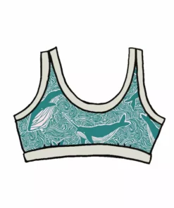 Thunderpants USA Best Sellers Marine Whales Bralette