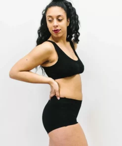 Thunderpants USA Plain Black Bralette Best Sellers