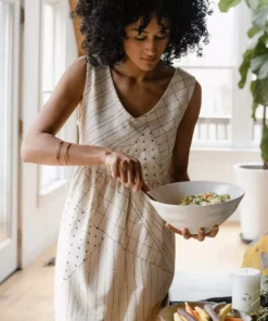 Anchal Tie Back Tank Midi Dress