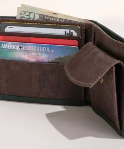 Tiradia Cork Gentleman's Cork Wallet With Coin Pocket