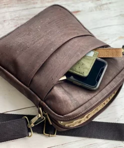 Tiradia Cork Voyager Cork Satchel