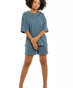 Tonlé Davi Upcycled T Shirt Pajamas + Loungewear