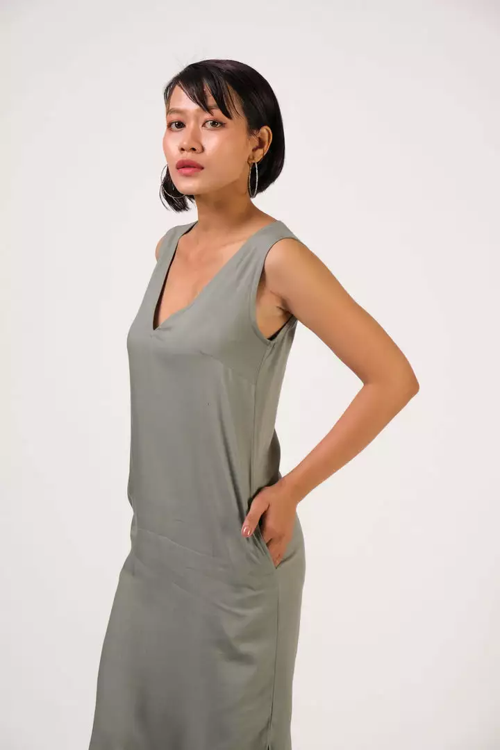 Tonlé Clothing Nuon Upcycled Dress 2 Tonlé Clothing Nuon Upcycled Dress