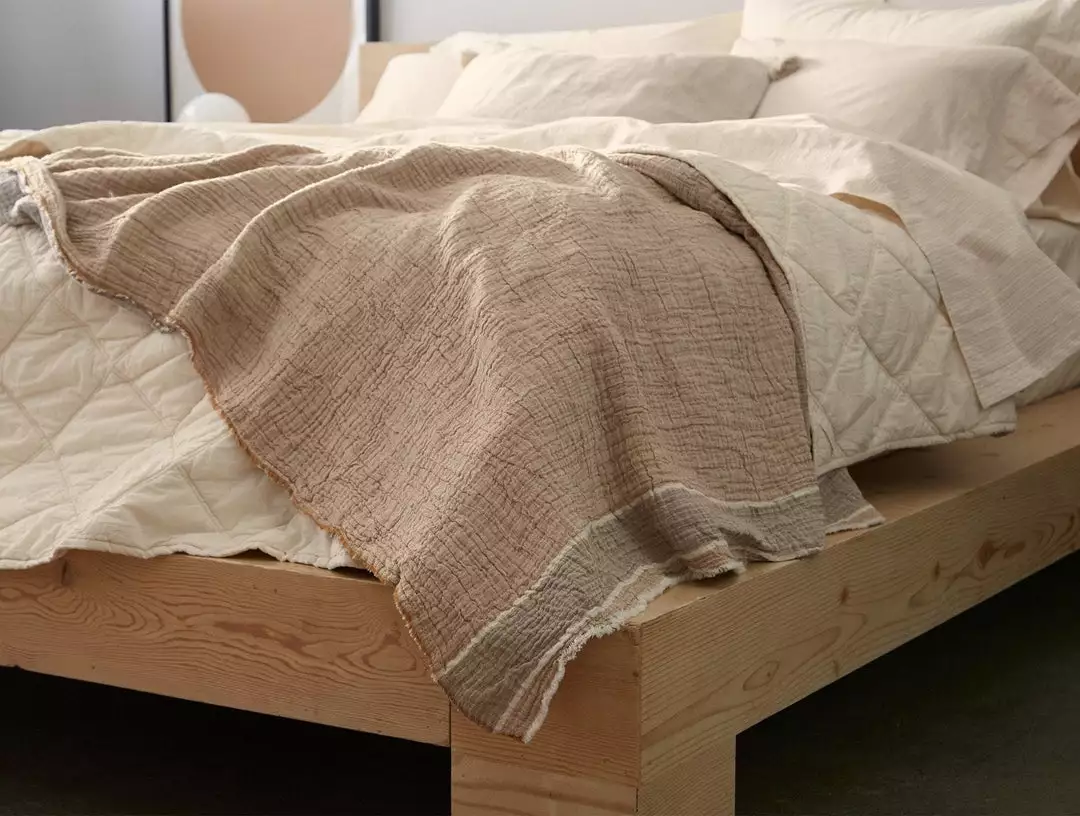 Coyuchi Topanga Matelasse Throw Blanket Home Goods 5 Coyuchi Topanga Matelasse Throw Blanket Home Goods