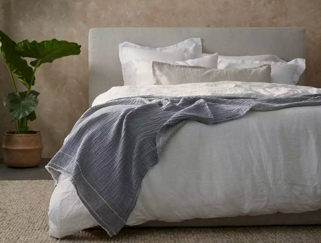 Coyuchi Topanga Matelasse Throw Blanket Home Goods 4 Coyuchi Topanga Matelasse Throw Blanket Home Goods