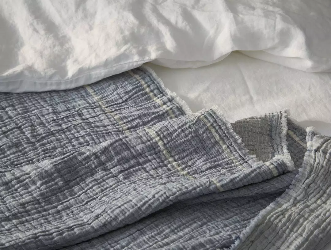 Coyuchi Topanga Matelasse Throw Blanket Home Goods 9 Coyuchi Topanga Matelasse Throw Blanket Home Goods