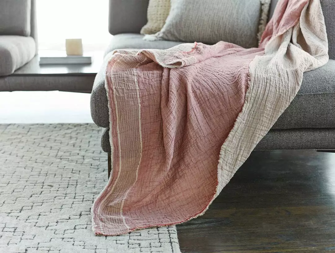 Coyuchi Topanga Matelasse Throw Blanket Home Goods 6 Coyuchi Topanga Matelasse Throw Blanket Home Goods