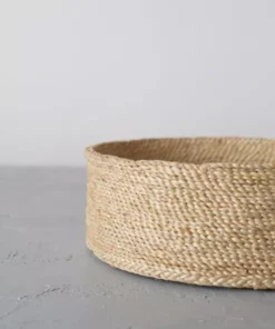 Will & Atlas Home Goods Trio Of Round Jute Baskets - Natural