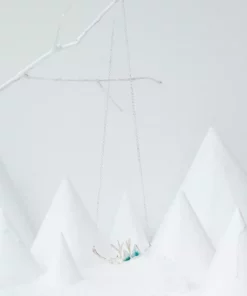 CÂPÂ Jewelry Tundra Landscape Recycled Necklace