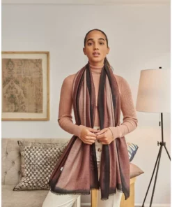 Studio Variously Accessories Umbra Mink Cashmere Scarf 