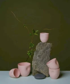 Middle Kingdom Kitchen + Dining Unique Porcelain Cups