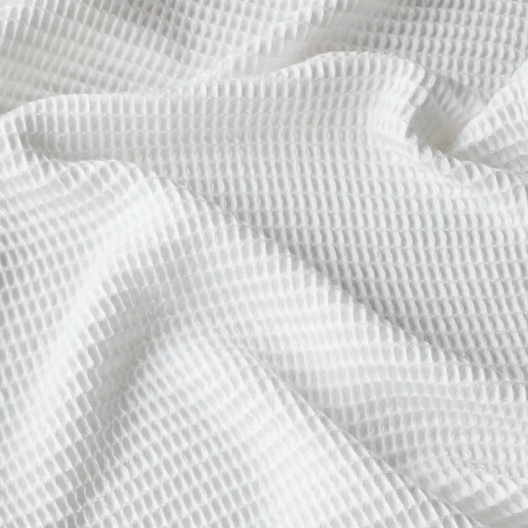 Ettitude Unisex Bamboo Waffle Robe - Cloud 2 Ettitude Unisex Bamboo Waffle Robe - Cloud