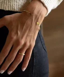 Nisolo Upcycled Brass Wire Cuff Bracelet Best Sellers