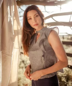 Valani Clothing Leang Hemp Top