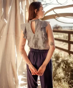 Valani Clothing Leang Hemp Top