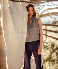 Valani Clothing Leang Hemp Top