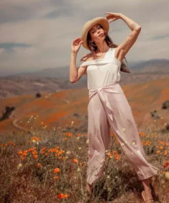 Valani Clothing Malina Tencel Top - Cloud Dancer