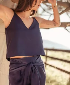 Valani Clothing Sarita Tencel Cami - Eclipse 8 Valani Clothing Sarita Tencel Cami - Eclipse