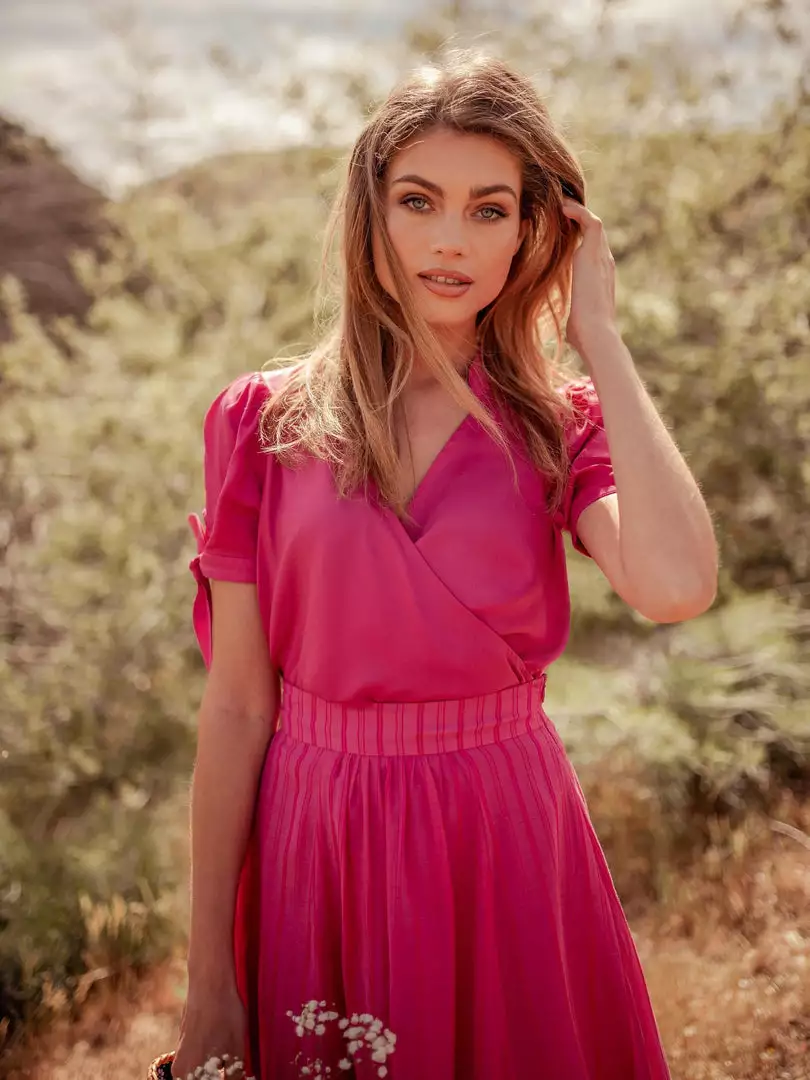 Valani Sitha Tencel Top - Lilac Rose 1 Valani Sitha Tencel Top - Lilac Rose