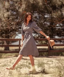 Valani Sodalin Hemp Dress Clothing