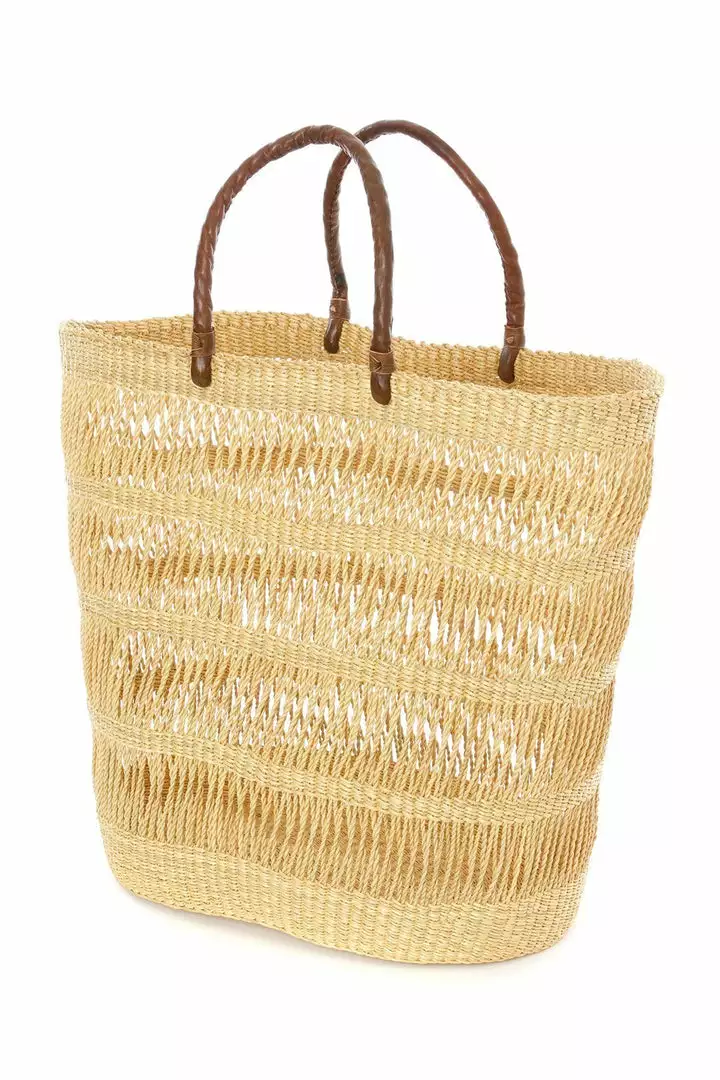 Swahili African Modern Veta Vera Lace Weave Shopper 1 Swahili African Modern Veta Vera Lace Weave Shopper