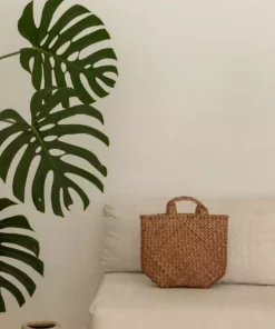 Village Thrive Amber Woven Seagrass Tote Bag Accessories 9 Village Thrive Amber Woven Seagrass Tote Bag Accessories